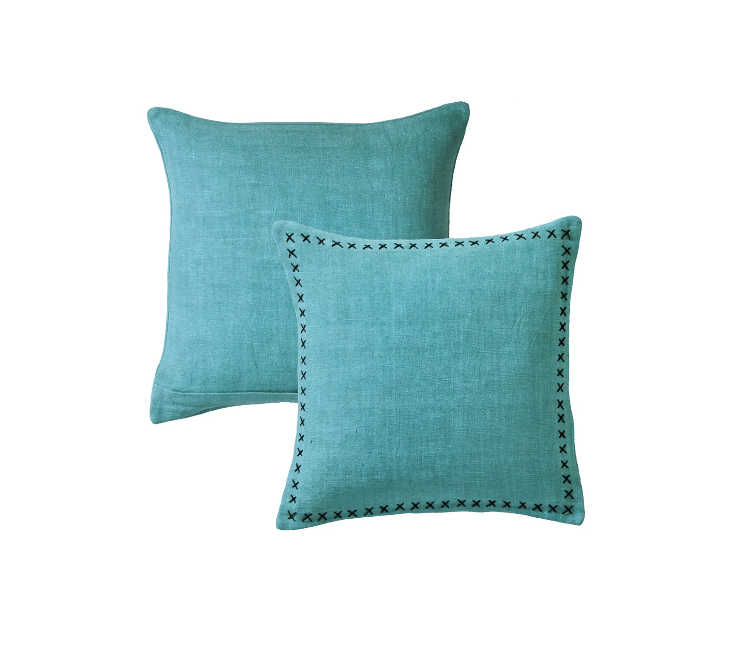 ENSEMBLE ENVELOPPE COUSSIN FARNIENTE CELADON