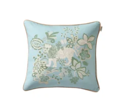ENSEMBLE ENVELOPPE COUSSIN LION GLACIER