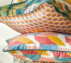 ENSEMBLE ENVELOPPE COUSSIN MAUPITI TERRA COTA