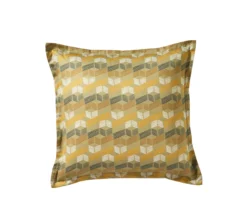 ENSEMBLE ENVELOPPE COUSSIN OASIS OLIVE