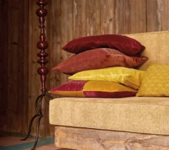 ENSEMBLE ENVELOPPE COUSSIN PACHA CHATAIGNE