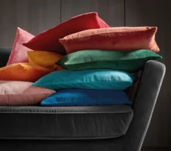 ENSEMBLE ENVELOPPE COUSSIN PACHA KAKI