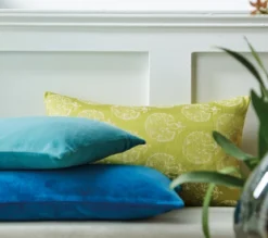 ENSEMBLE ENVELOPPE COUSSIN PACHA CELADON