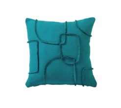 ENSEMBLE ENVELOPPE COUSSIN SIXTIES COBALT