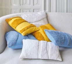 ENSEMBLE ENVELOPPE COUSSIN SALSA BLANC
