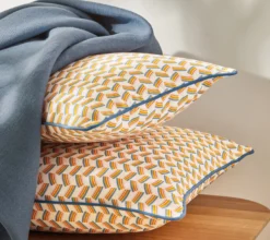 ENSEMBLE ENVELOPPE COUSSIN SWING BLEU PAON