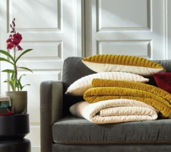 ENSEMBLE ENVELOPPE COUSSIN TIBET CUIVRE