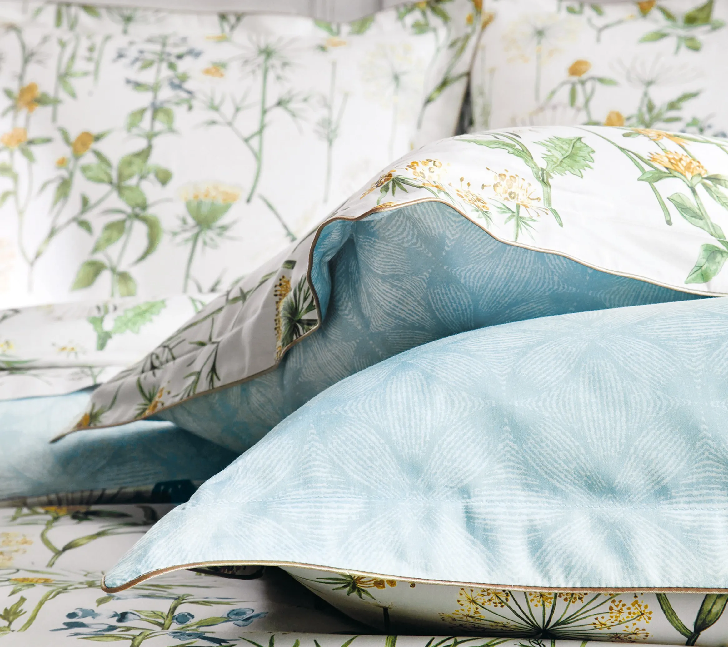 HOUSSE DE COUETTE ANGELICA TILLEUL
