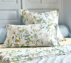 HOUSSE DE COUETTE ANGELICA TILLEUL