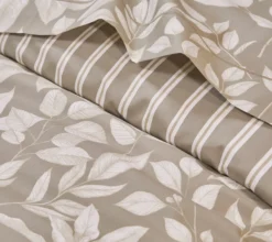HOUSSE DE COUETTE COTTAGE KAKI