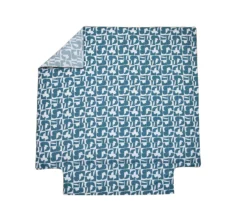 HOUSSE DE COUETTE CRAFT BLEU PAON