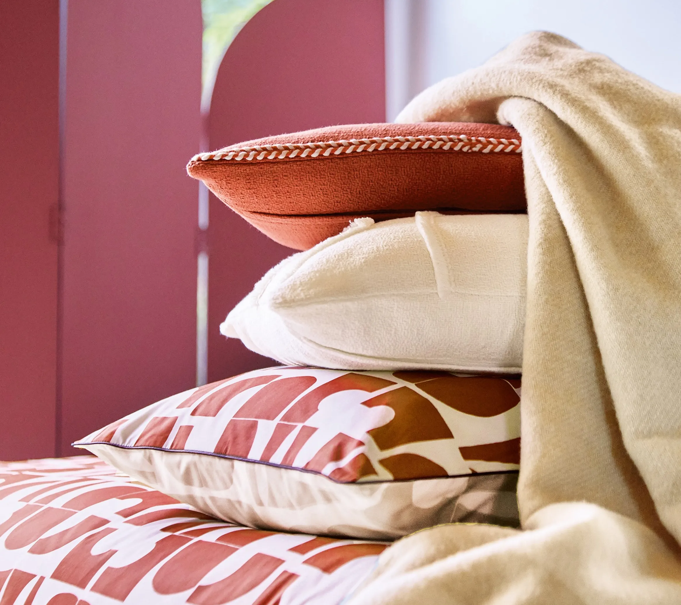HOUSSE DE COUETTE CRAFT TERRA COTA