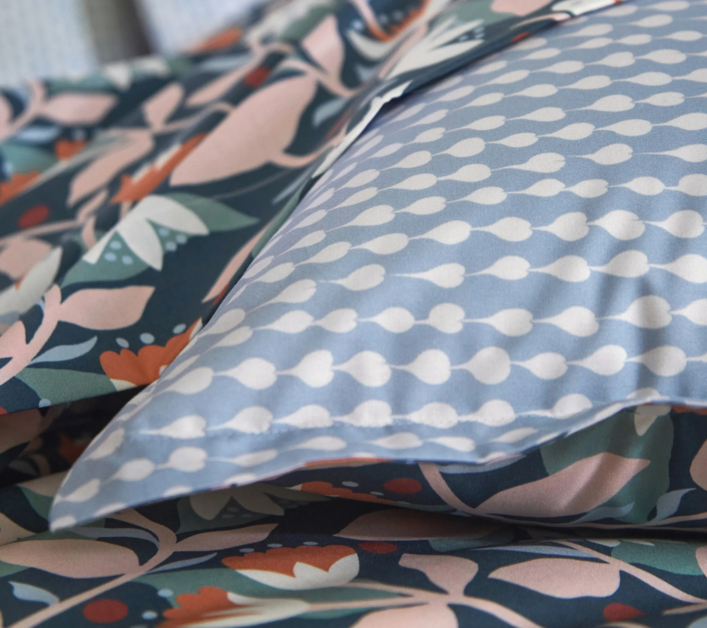 HOUSSE DE COUETTE DAISY BLEU NUIT