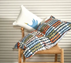 HOUSSE DE COUETTE DOTS BLEU CELESTE