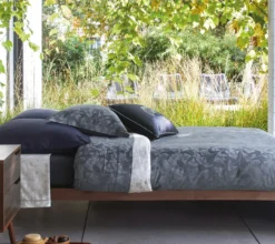 HOUSSE DE COUETTE GINGKO BLEU CORINTHE