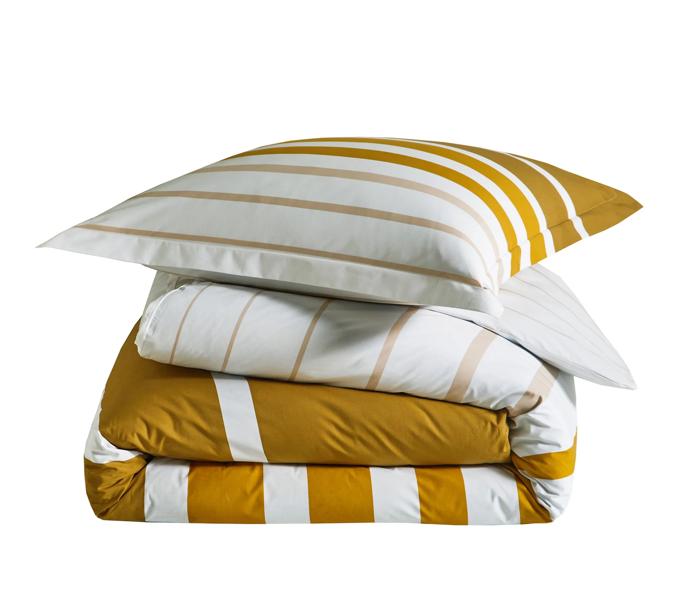 HOUSSE DE COUETTE GRAND LARGE OCRE