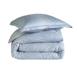 HOUSSE DE COUETTE GRAVITY BLEU CELESTE