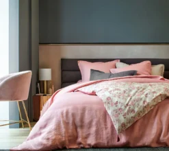 HOUSSE DE COUETTE LOUXOR BOIS DE ROSE