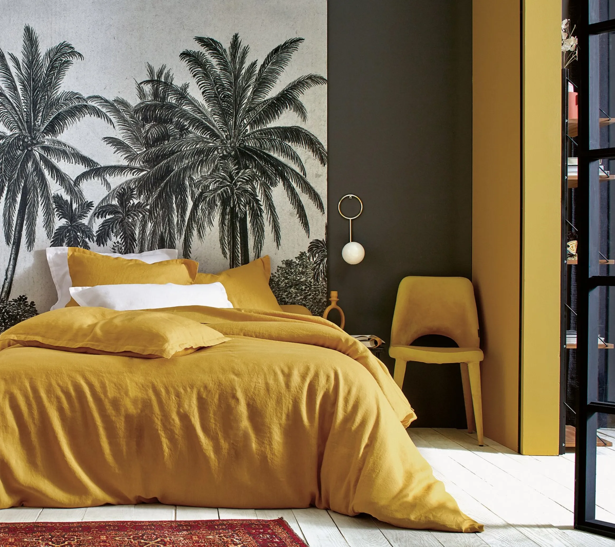HOUSSE DE COUETTE LOUXOR CURRY