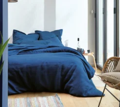 HOUSSE DE COUETTE LOUXOR MARINE