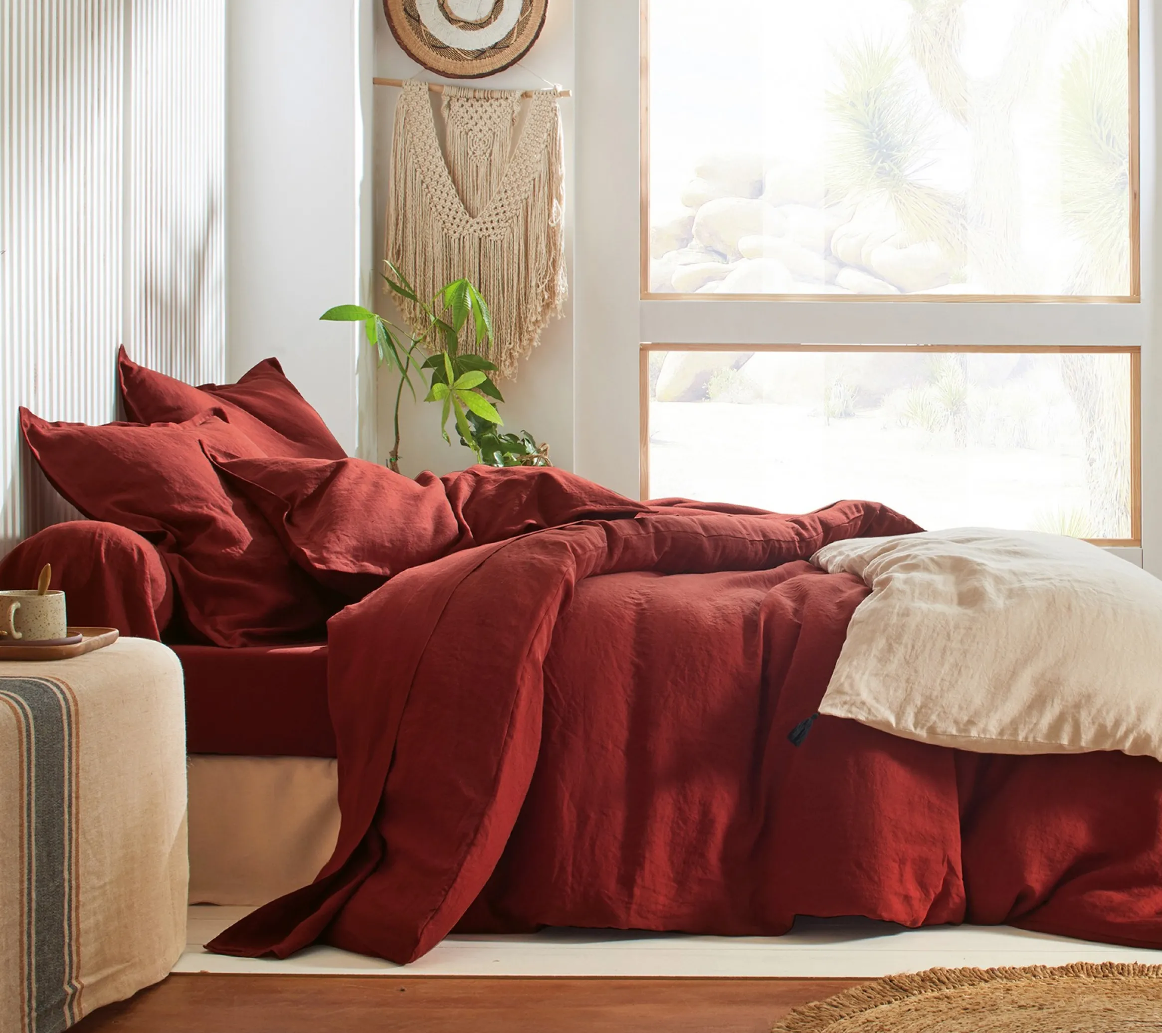 HOUSSE DE COUETTE LOUXOR SIENNE