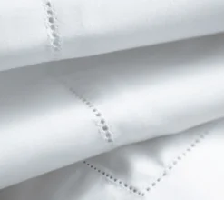 HOUSSE DE COUETTE MARQUISE BLANC