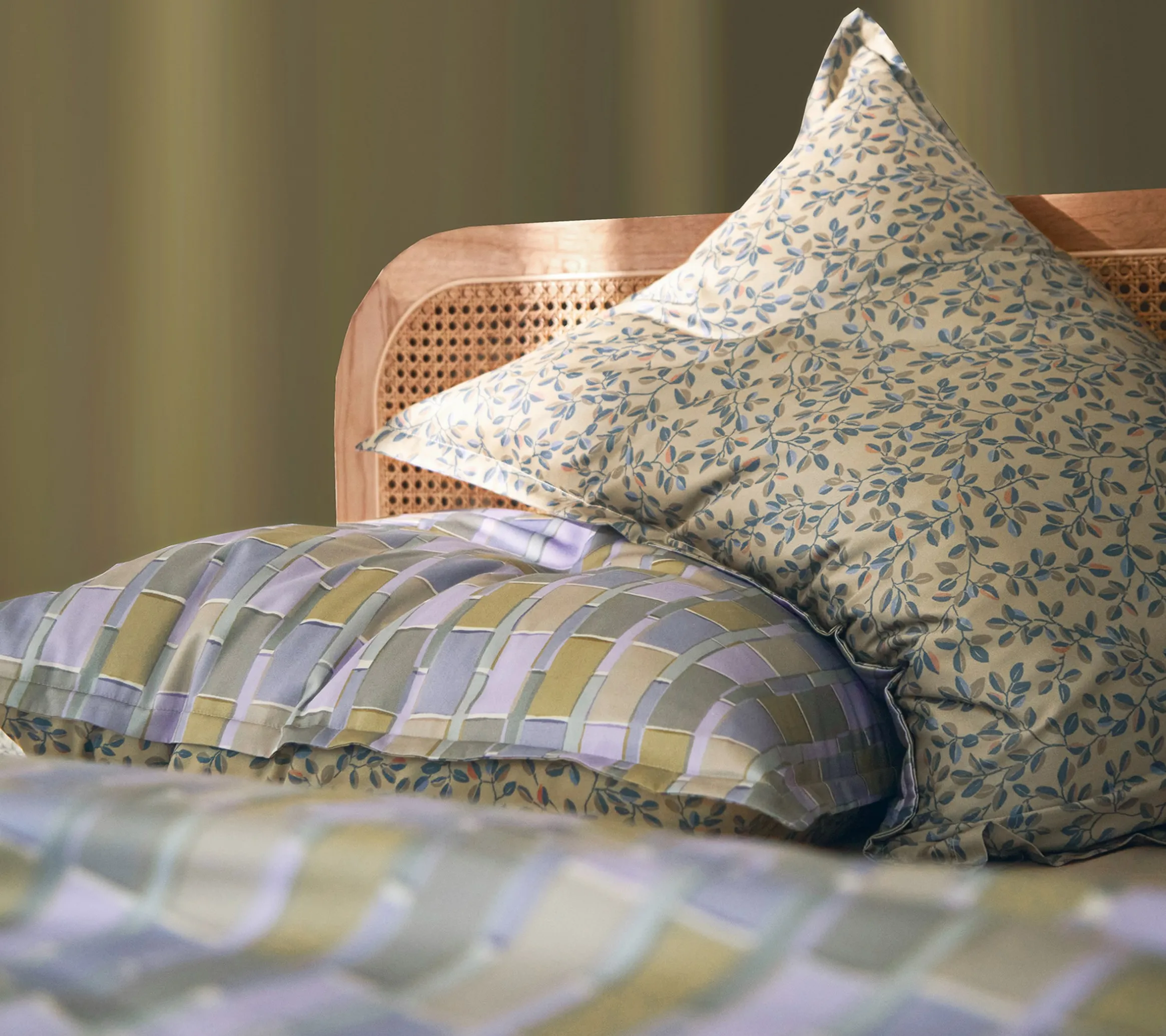 HOUSSE DE COUETTE MIX AND MATCH LILAS