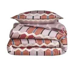 HOUSSE DE COUETTE MOSAIC SIENNE