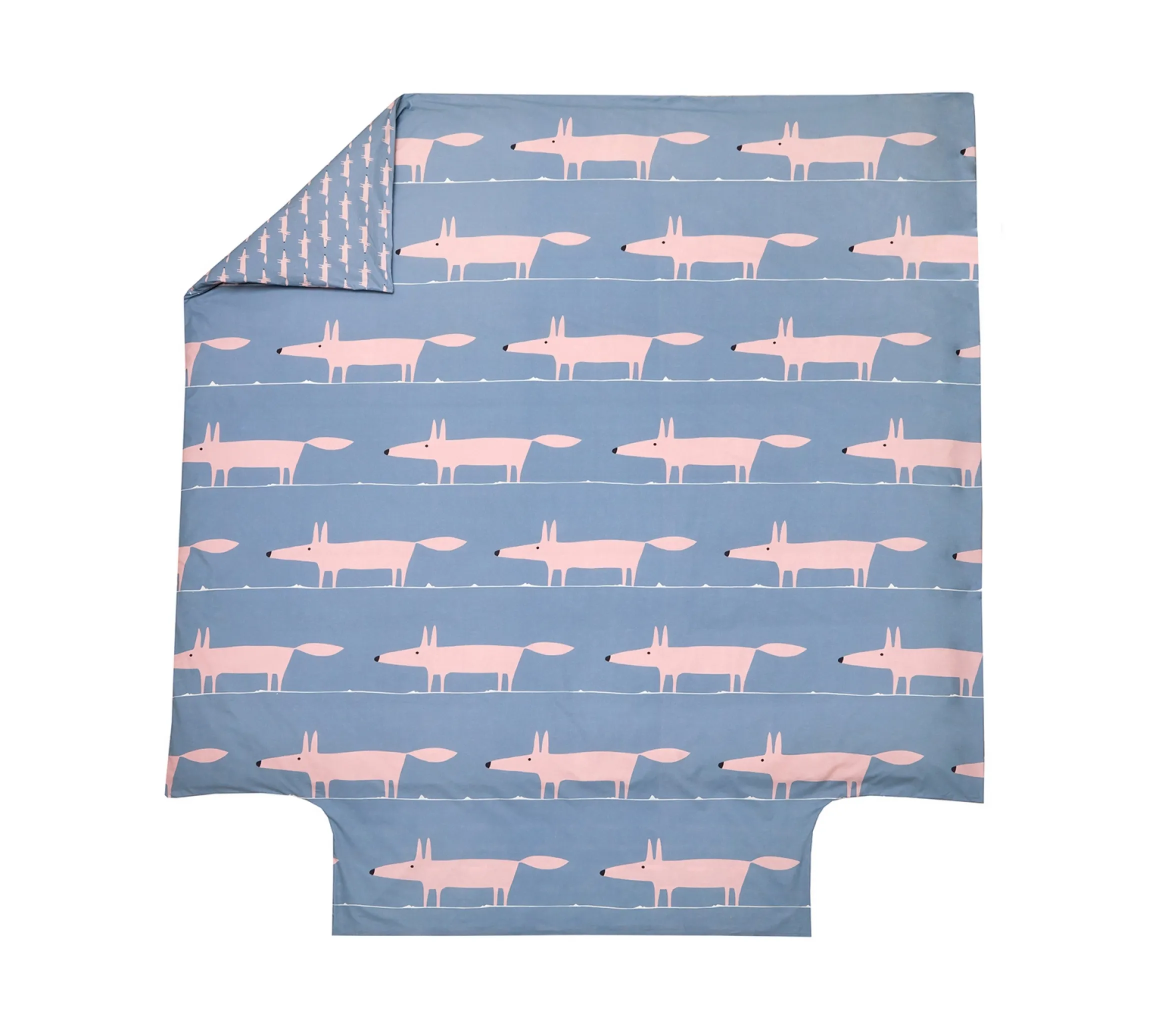 HOUSSE DE COUETTE MR FOX DENIM