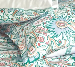 HOUSSE DE COUETTE POMONA EMERAUDE