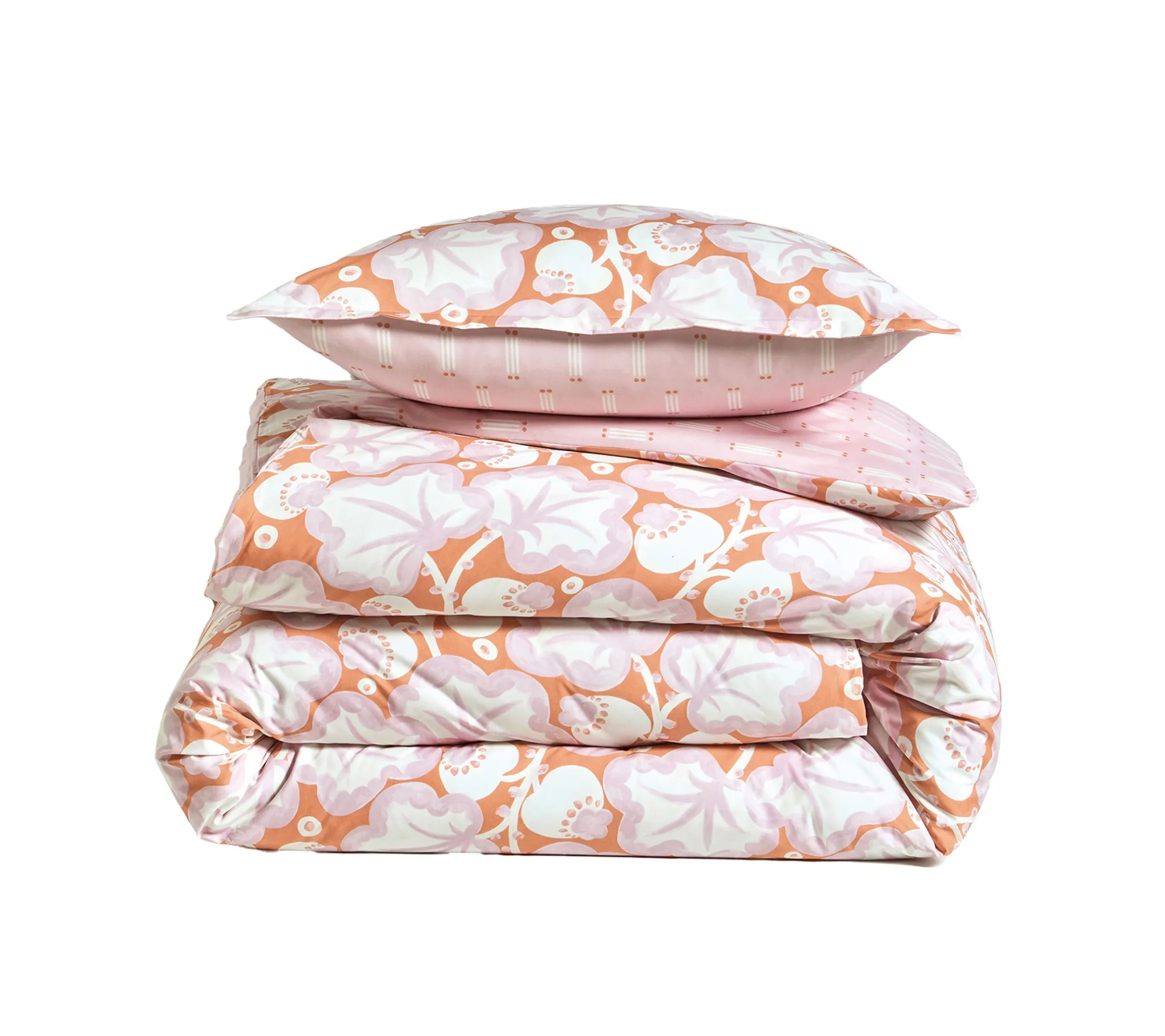 HOUSSE DE COUETTE POPPY CORAIL
