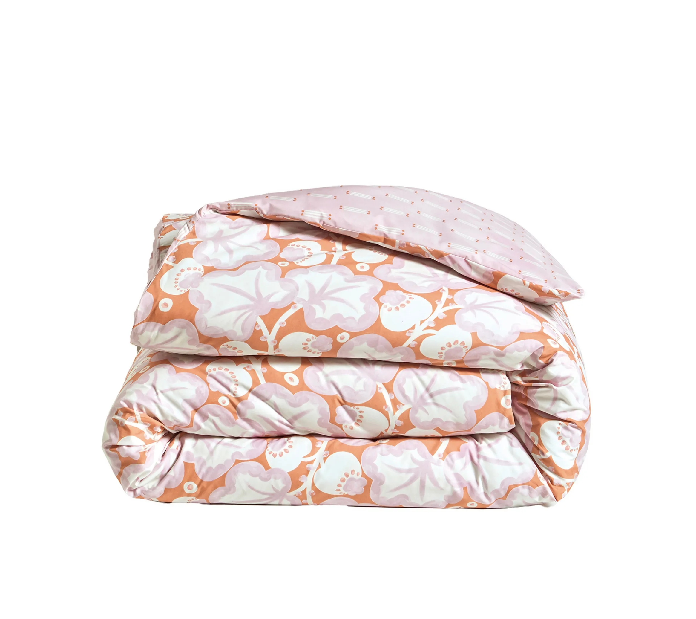 HOUSSE DE COUETTE POPPY CORAIL
