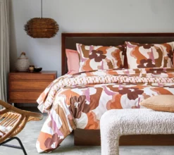 HOUSSE DE COUETTE POP TERRA COTA