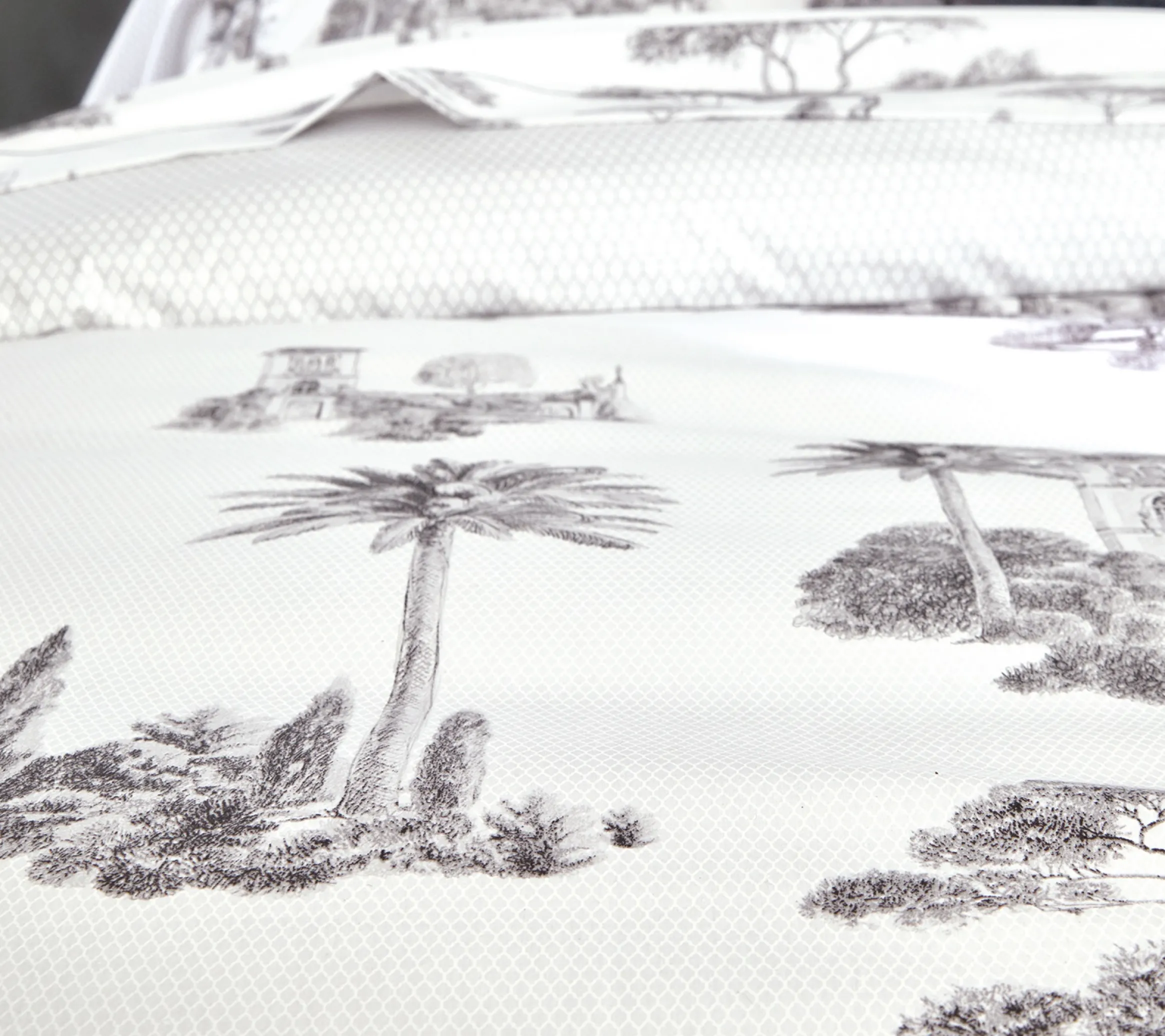 HOUSSE DE COUETTE PROMENADE GRAPHITE