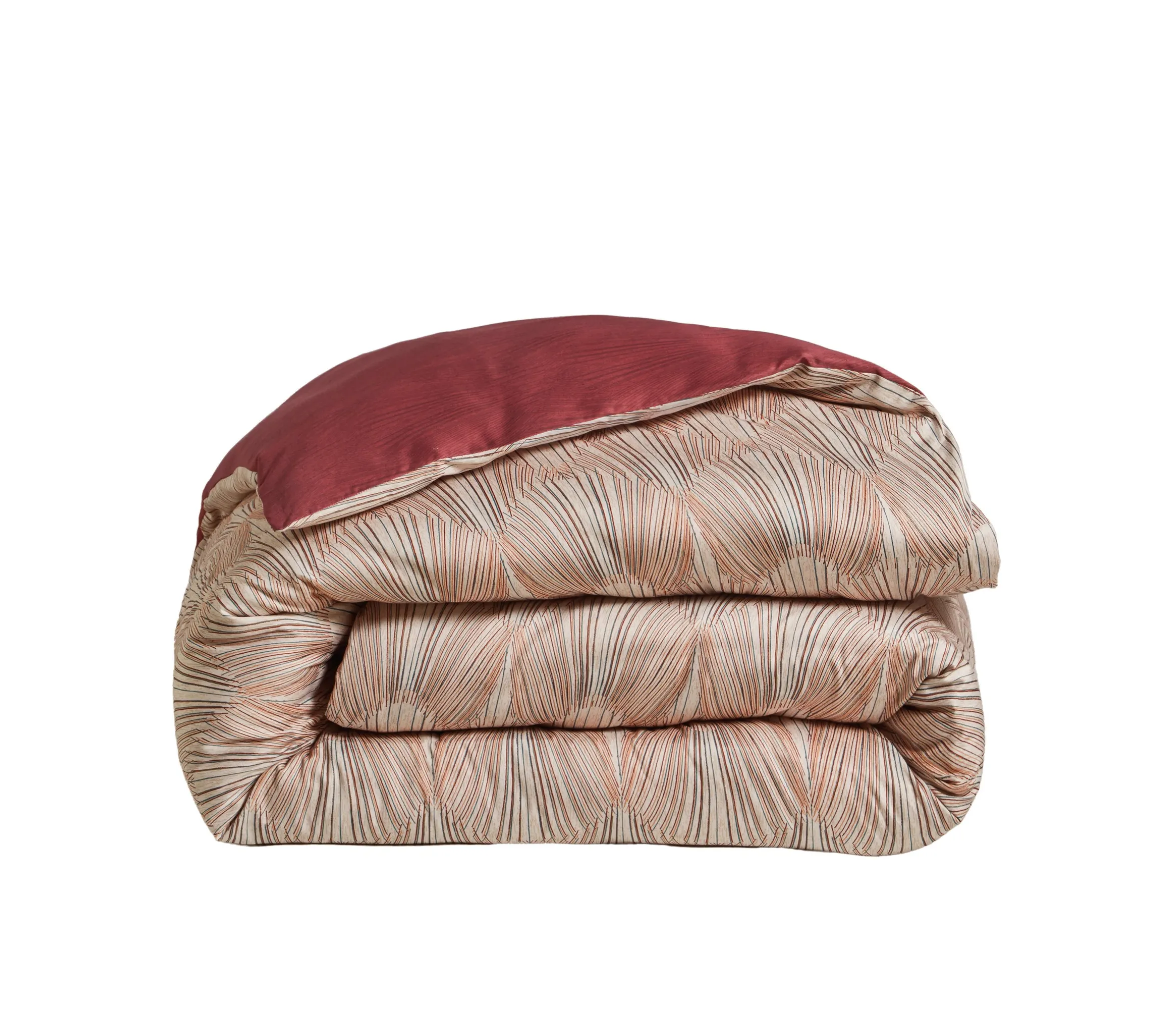 HOUSSE DE COUETTE RESONANCES GRENAT