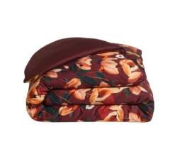 HOUSSE DE COUETTE RHAPSODIE GRENAT