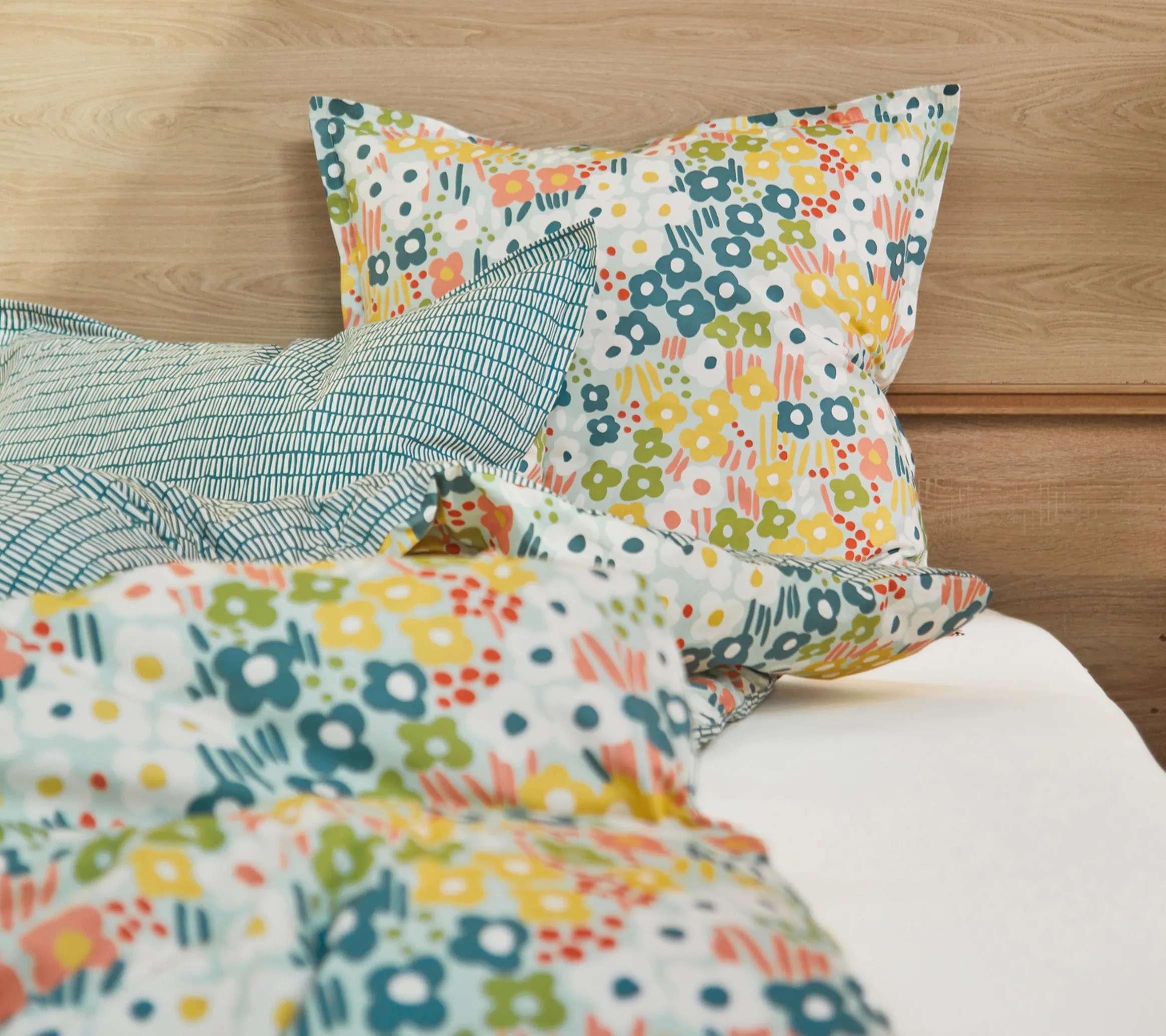 HOUSSE DE COUETTE SPRING AZUR