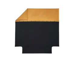HOUSSE DE COUETTE TANDEM INDIGO/FAUVE