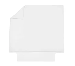 HOUSSE DE COUETTE UNI PERCALE BLANC