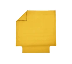 HOUSSE DE COUETTE UNI PERCALE CURRY