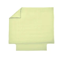 HOUSSE DE COUETTE UNI PERCALE ANIS