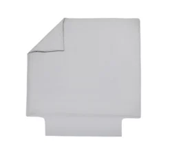 HOUSSE DE COUETTE UNI SATIN METAL