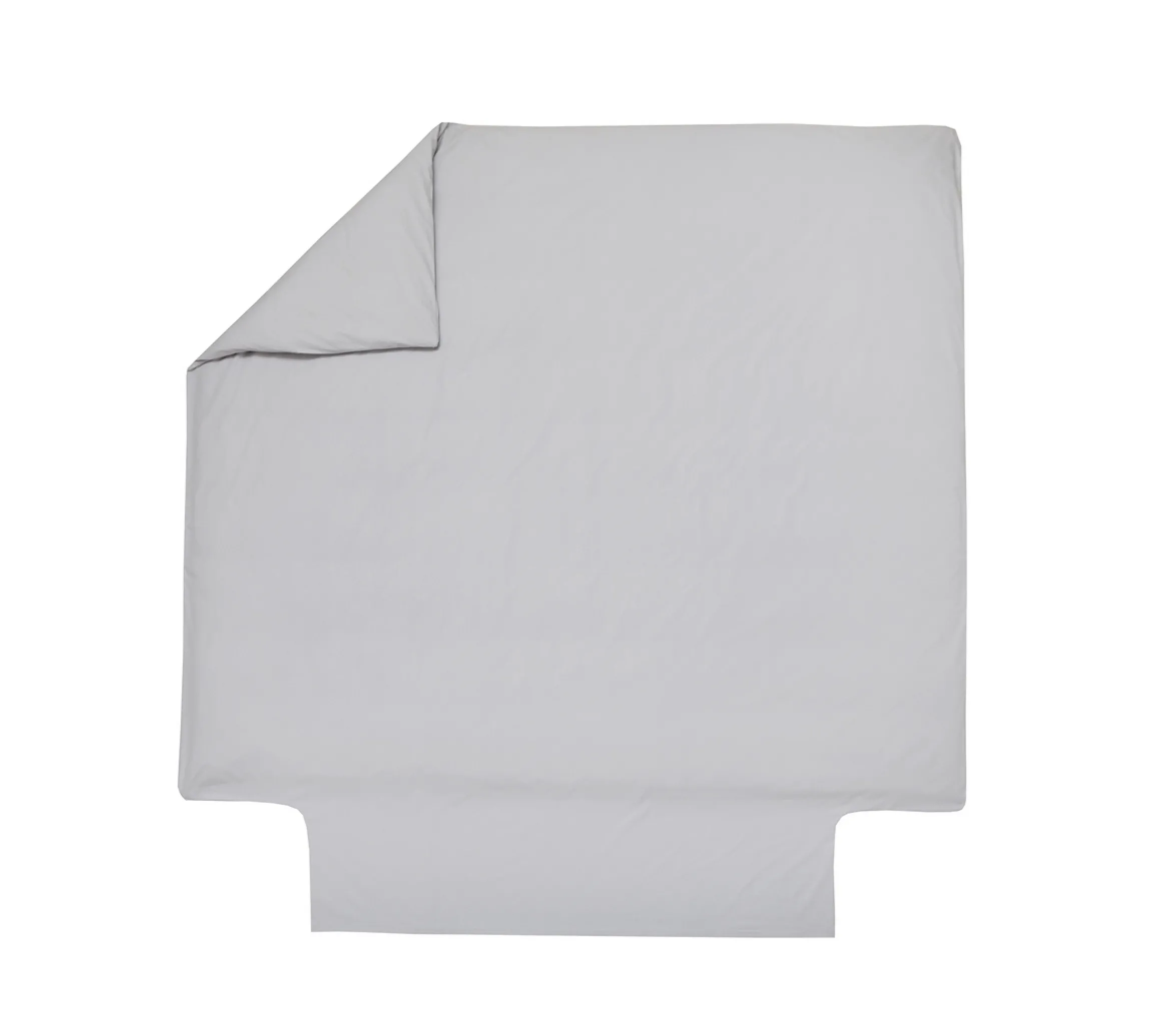 HOUSSE DE COUETTE UNI SATIN METAL