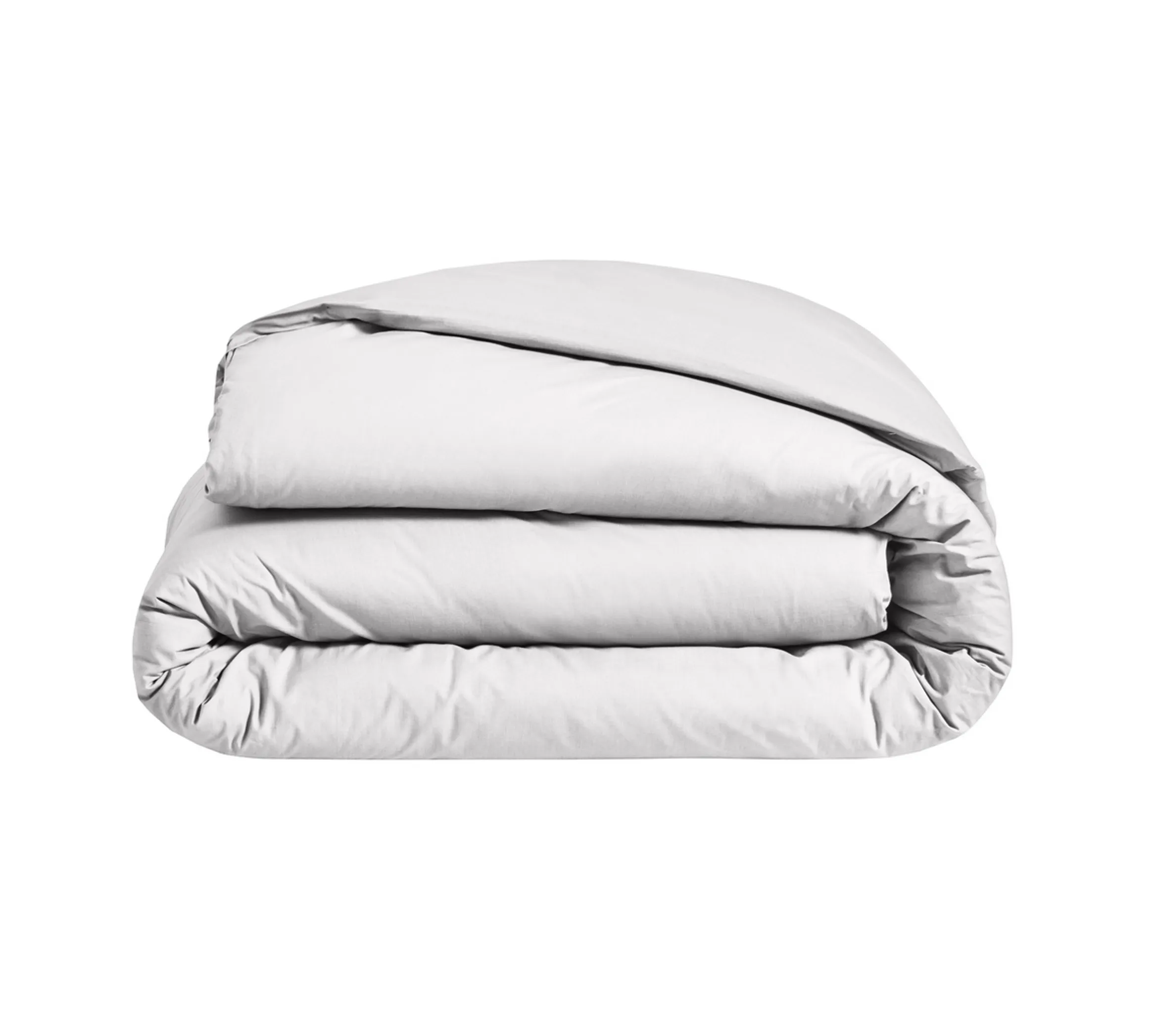 HOUSSE DE COUETTE UNI SATIN METAL