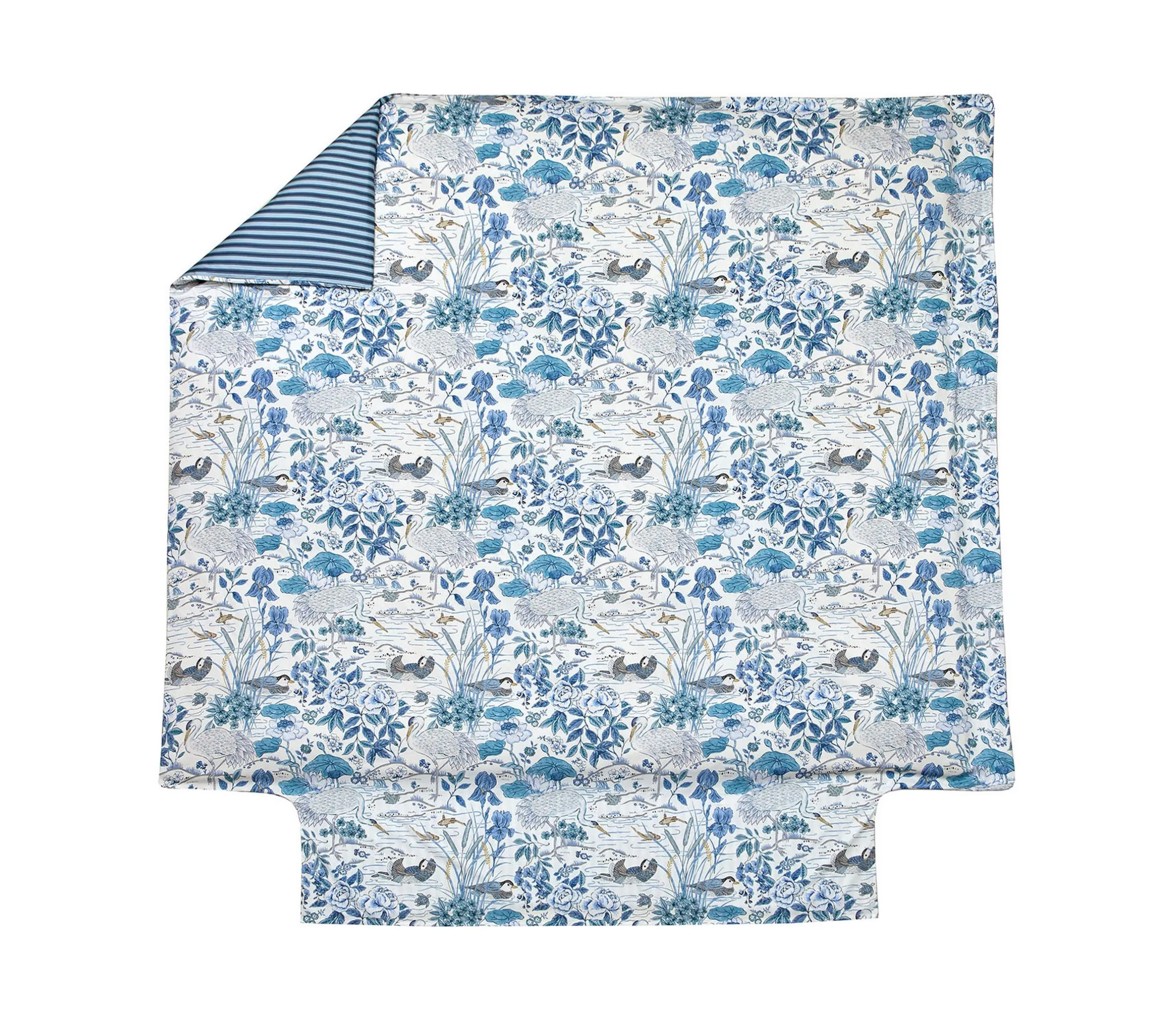 HOUSSE DE COUETTE WATER GARDEN BLEU