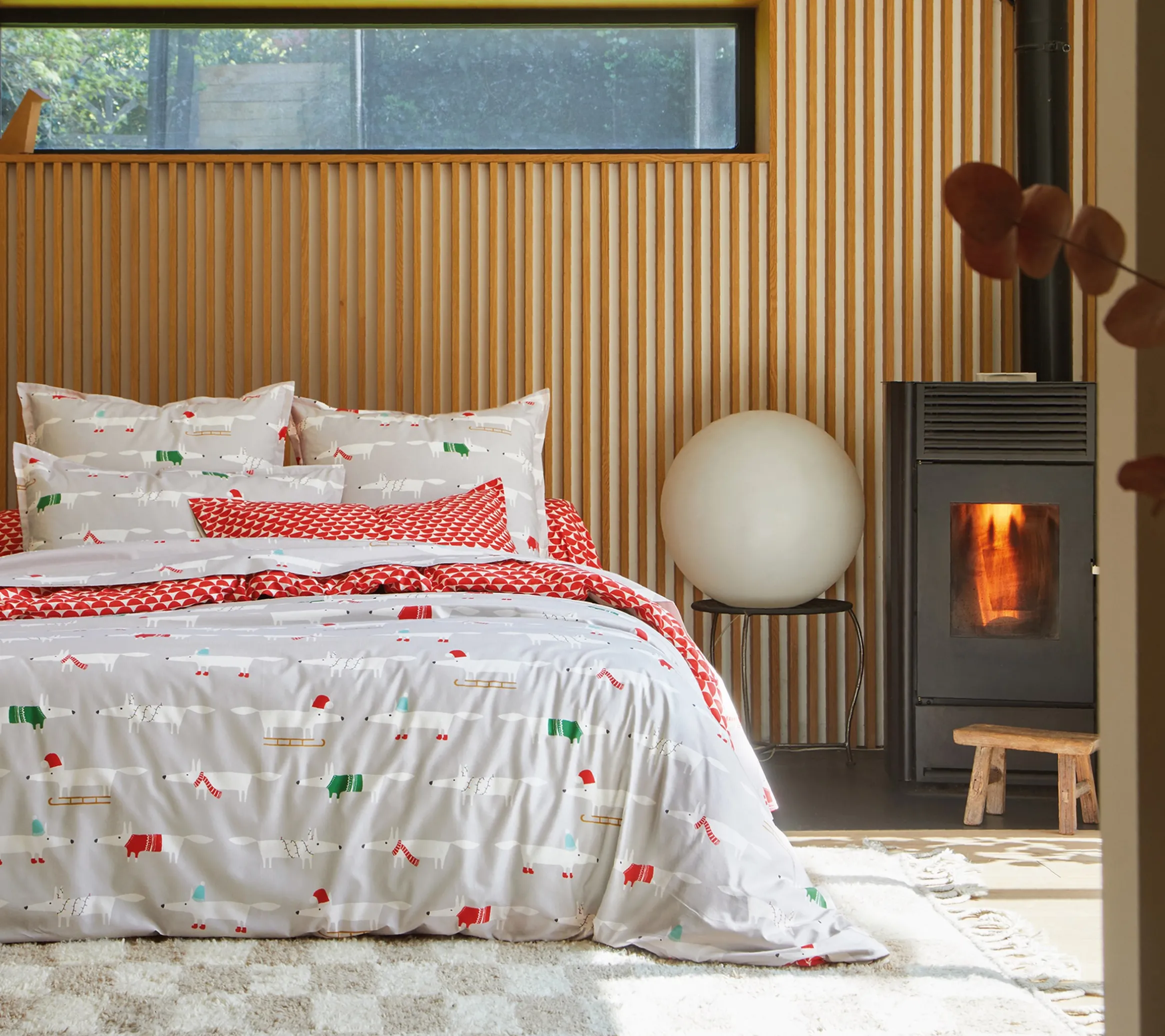 HOUSSE DE COUETTE WINTER FOX NEIGE