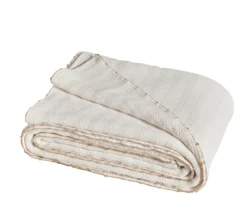 JETE DE LIT ARTESIA BLANC