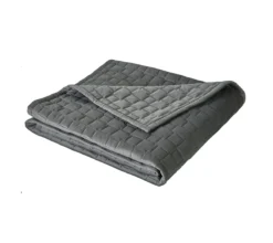 JETE DE LIT SPIRIT ARDOISE