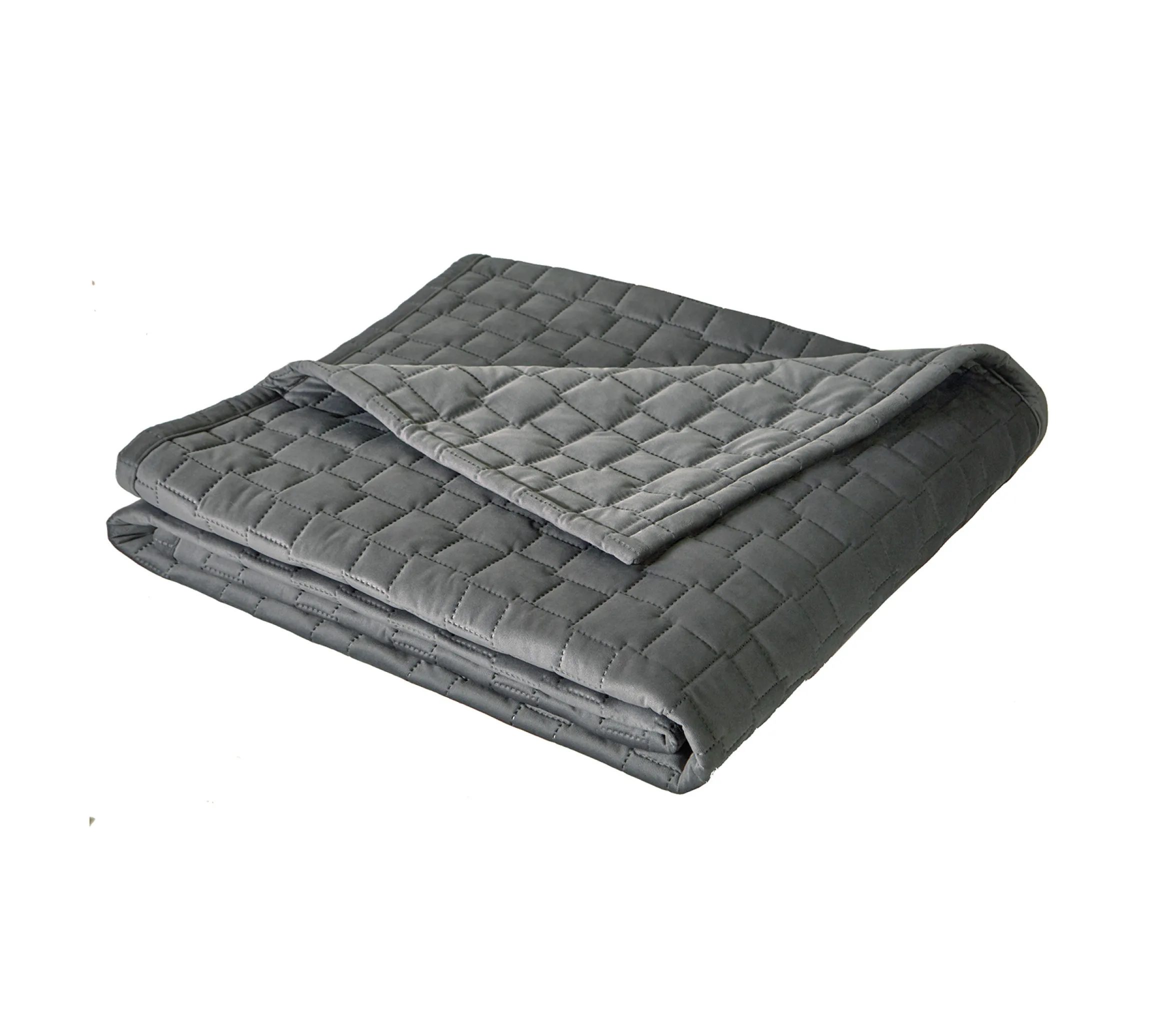 JETE DE LIT SPIRIT ARDOISE