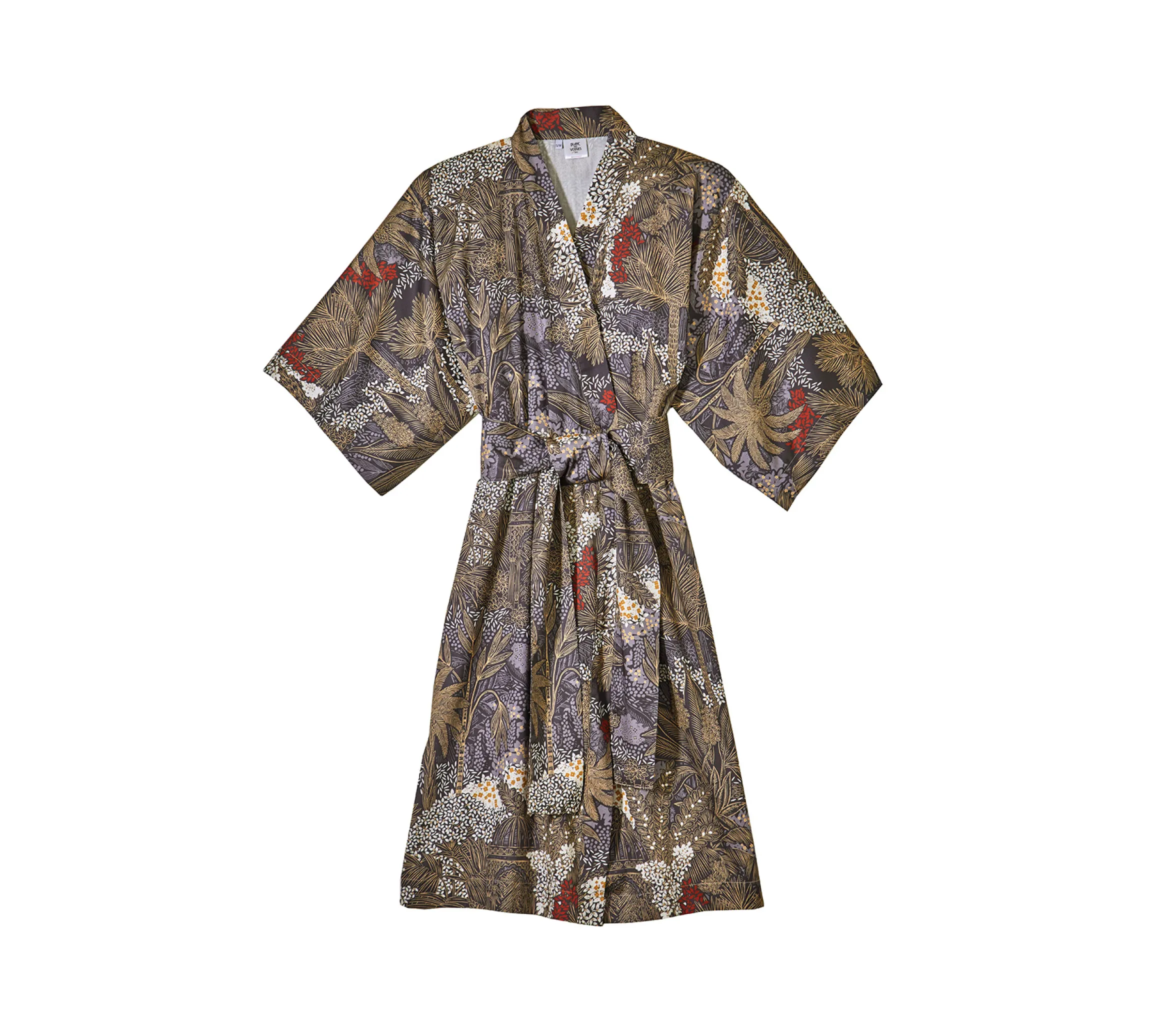 KIMONO JARDINS DE BABYLONE INDIGO
